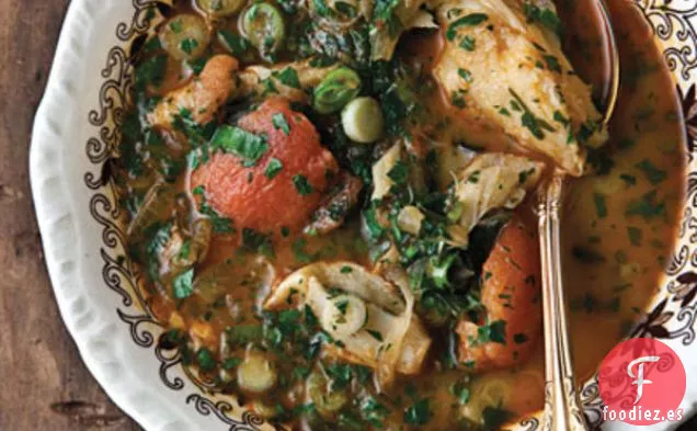 Estofado Brasileño de Bacalao Salado