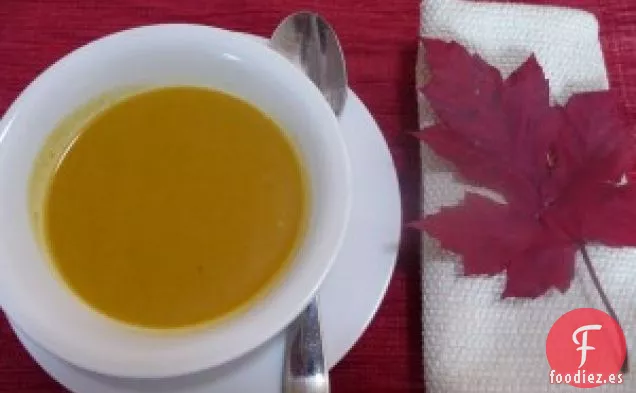 Semana de la Calabaza: Sopa de Calabaza al Curry