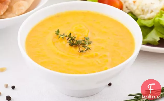 Sopa de Calabaza Picante para combatir el Cáncer