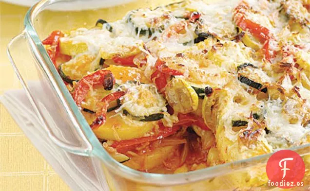 Lasaña de Polenta de Verduras