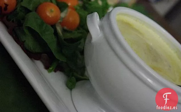 Sopa de calabaza con infusión de Chai
