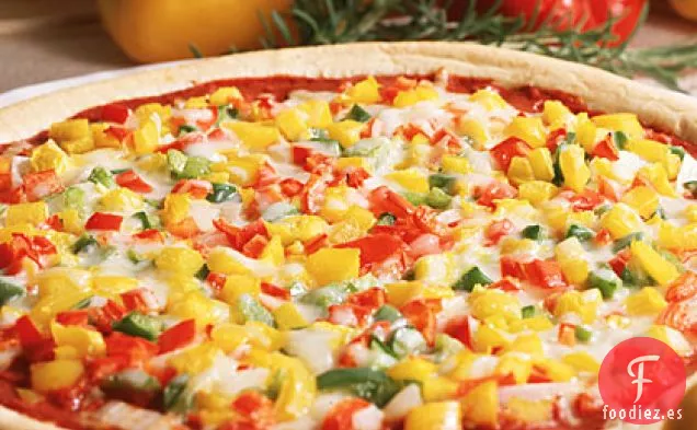 Pizza de Tres Pimientos