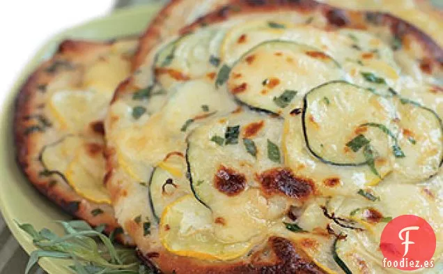 Pizza de Estragón Bianca