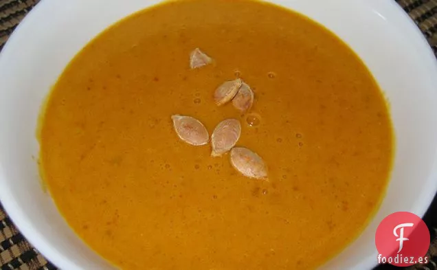 Sopa de Calabaza Tailandesa