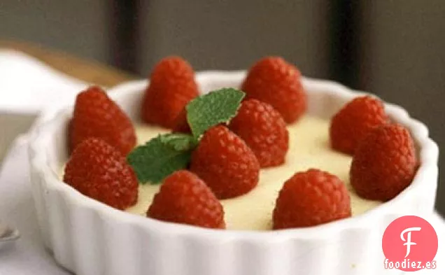 Tartas de Amaretto con Cobertura de Frambuesa