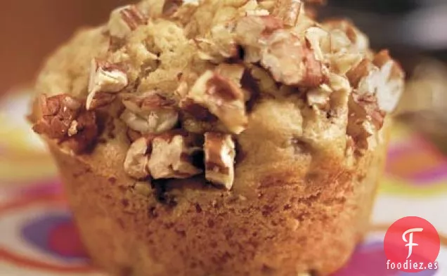Muffins de Plátano y Azúcar Morena