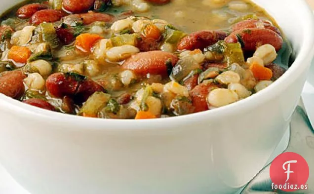 Sopa de Frijoles y Cebada
