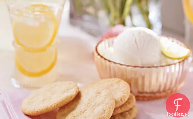 Galletas de Harina de Maíz y Limón