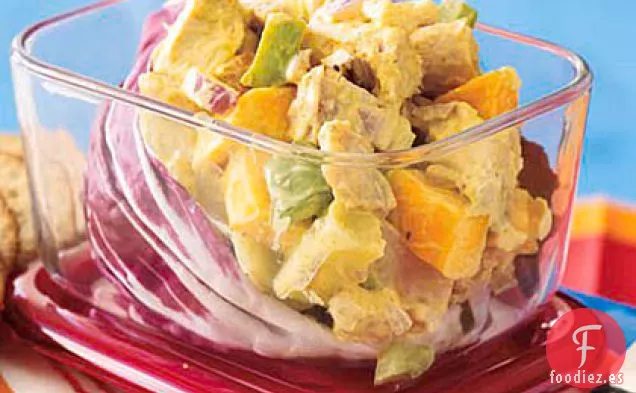 Ensalada de Pollo con Mango y Manzana