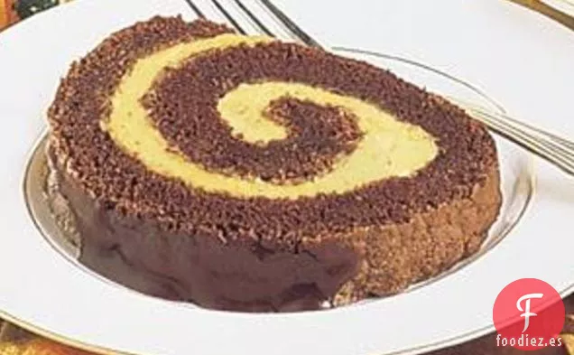 Pastel de Calabaza de Chocolate de Cosecha