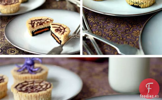 Pasteles de Queso de Calabaza Oreo