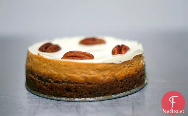 Tarta de Queso de Calabaza Bourbon