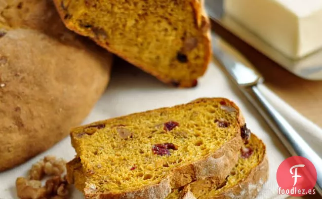 Pan Tostado de Calabaza de nuez Cran