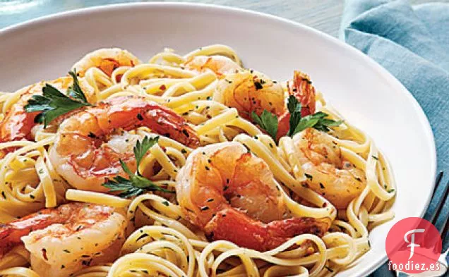 Linguini de Gambas