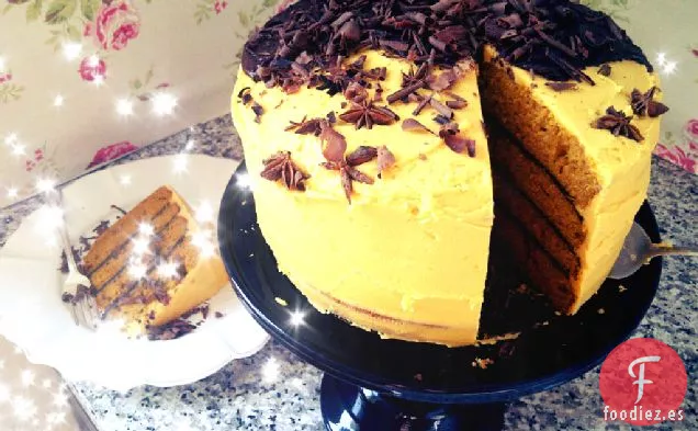 El Mejor Pastel de Especias de Calabaza