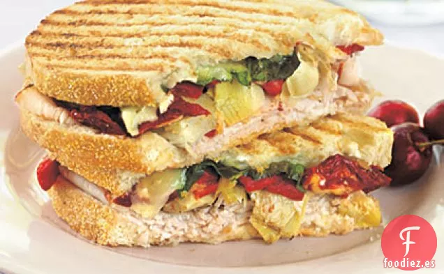 Panini Antipasto de Pavo