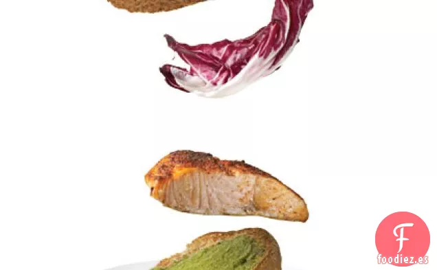 Sándwich de Salmón para Sentirse Bien