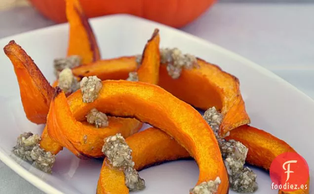 Calabaza Asada Con Pesto Manchego