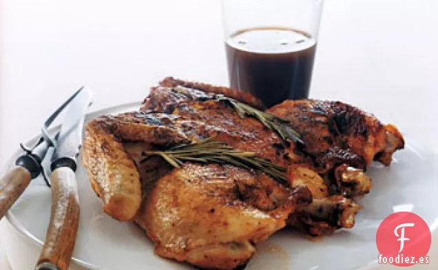 Pollo con Salsa de Arce a la Pimienta Negra