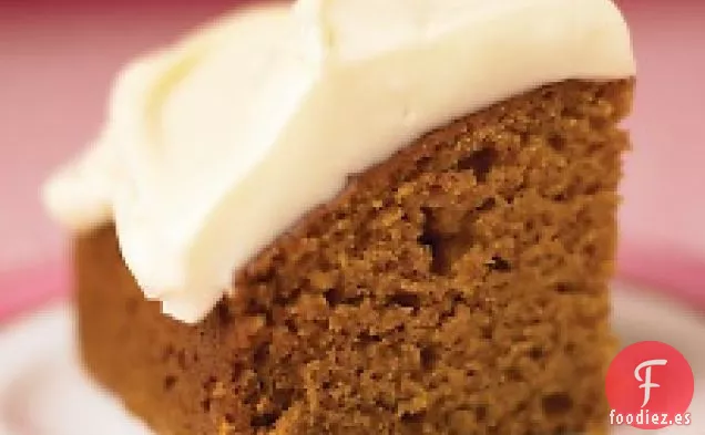 Pastel De Especias De Calabaza Con Glaseado De Miel