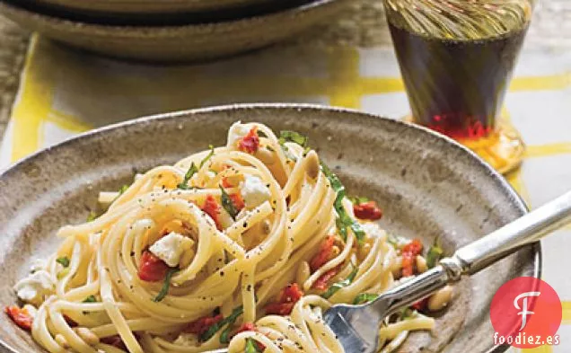 Linguini Con Tomates Secados Al Sol