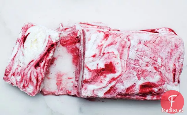 Semifreddo de Ciruela