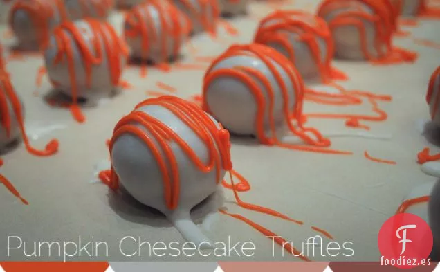 Pumpkin Cheesecake De Trufas