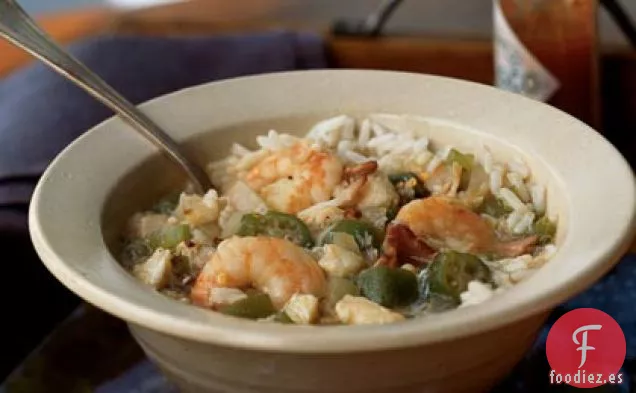 Gumbo de Camarones y Cangrejo
