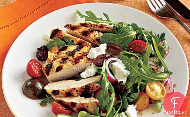 Ensalada de Pollo y Tomate a la Parrilla