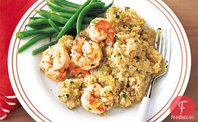 Pilaf de Camarones y Quinua