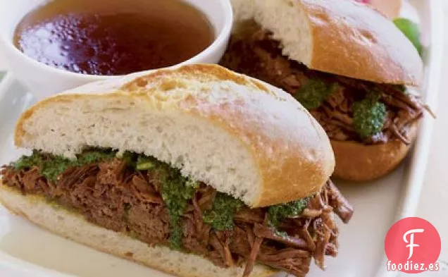 Sándwiches de Carne Italiana