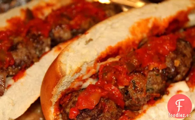 Po'boy de Albóndigas Criollo