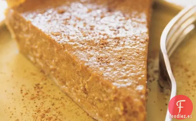 Pastel de Calabaza con Leche de Soja