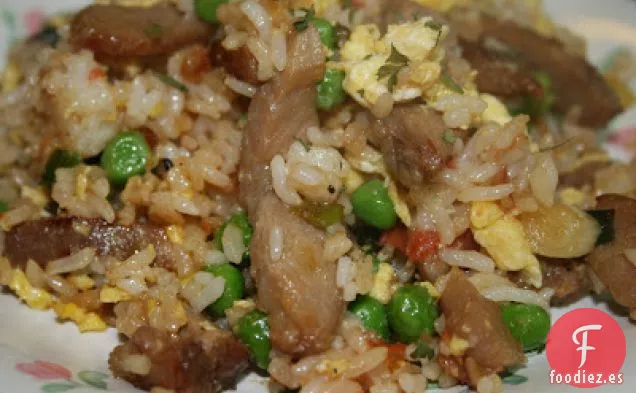 Arroz Frito Paso a Paso