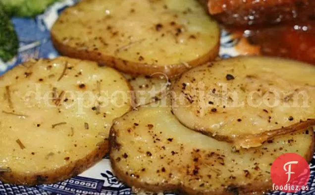 Patatas Asadas al Romero al Parmesano