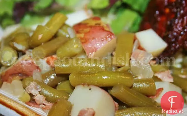 Judías Verdes de Estilo Sureño con Papas Nuevas