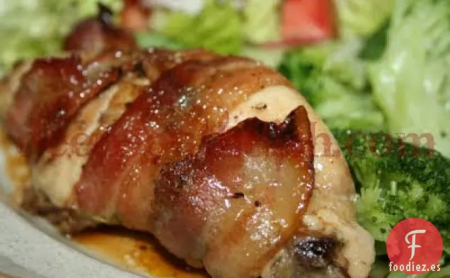 Pechugas De Pollo Con Tocino Dulces Y Picantes
