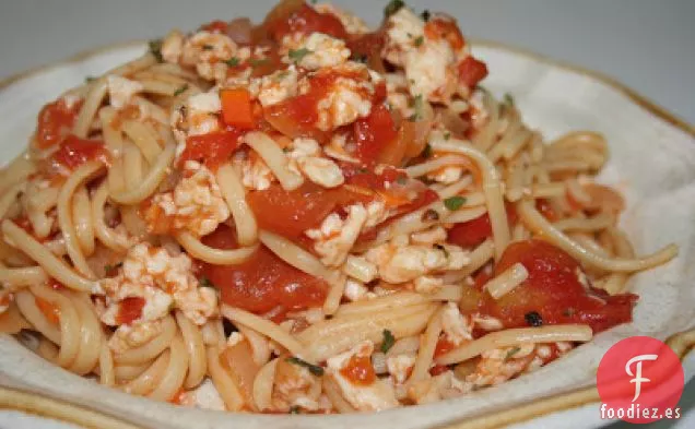 Boloñesa de Pollo con Linguini