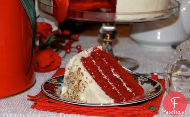Pastel de Terciopelo Rojo de Mamá