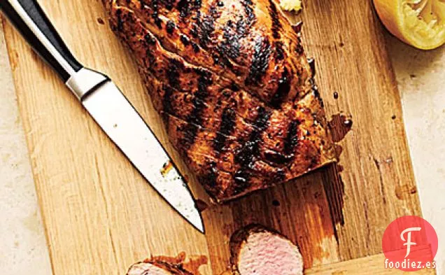 Lomo de Cerdo con Miel y Jengibre a La Parrilla
