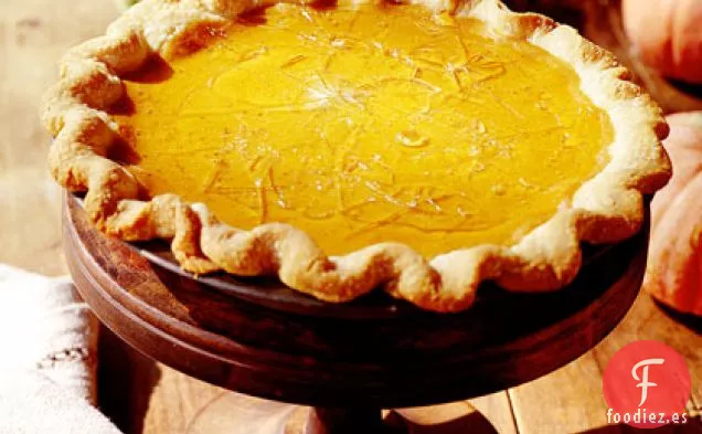 Pastel de Calabaza y Caramelo Agrietado