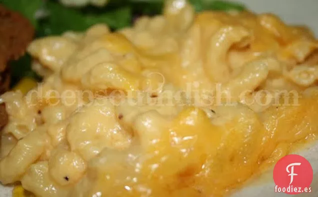 Macarrones con Queso al horno