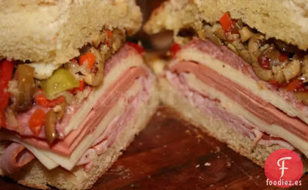 Muffuletta Estilo Nueva Orleans