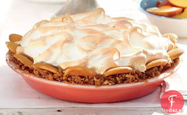 Pastel de Pudín de Plátano con Caramelo