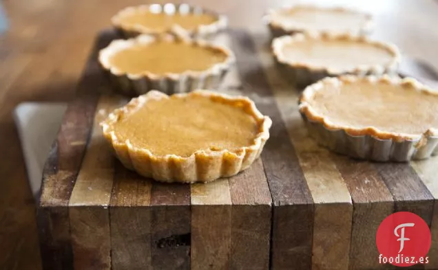 Mini Tartas de Calabaza