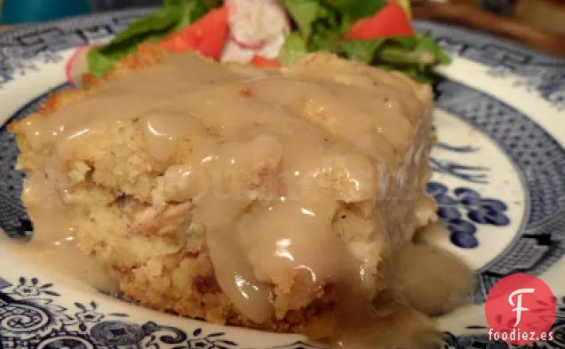 Aderezo Sureño de Pollo y Pan de Maíz