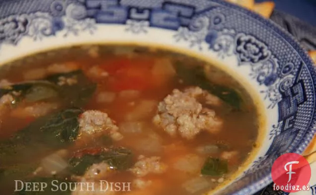 Sopa de Boda Italiana Sureña
