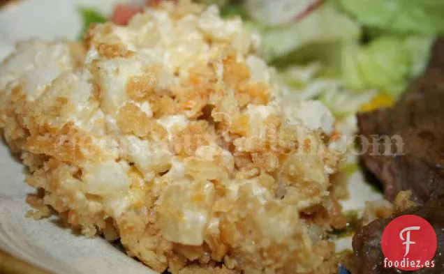 Cazuela de Crema Agria Hash Brown