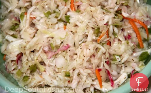 Ensalada de Col con Vinagre de Repollo para Siempre