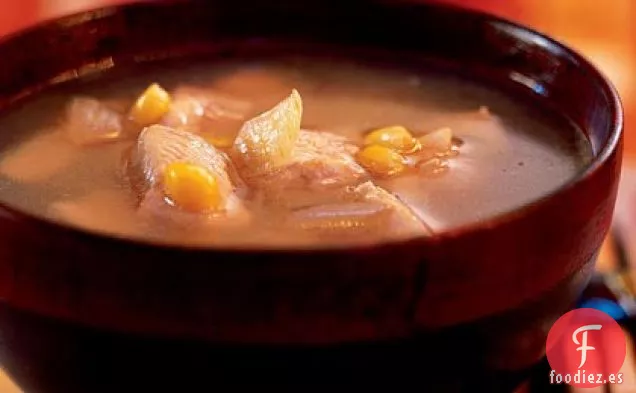 Sopa de Pollo y Ginseng